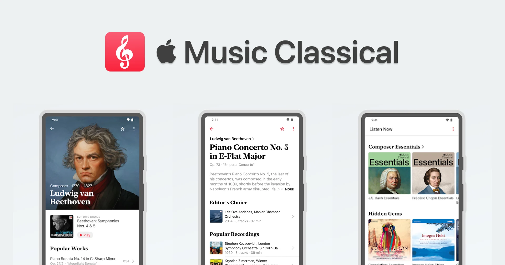 ทางด้าน Apple ปล่อย Apple Music Classical เวอร์ชัน Android แล้ว แต่ iPad และ Mac ยังไม่มา